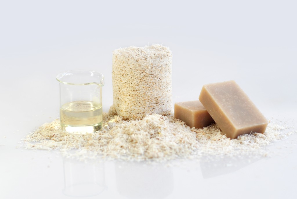 Upcycling mash of coconut oil process